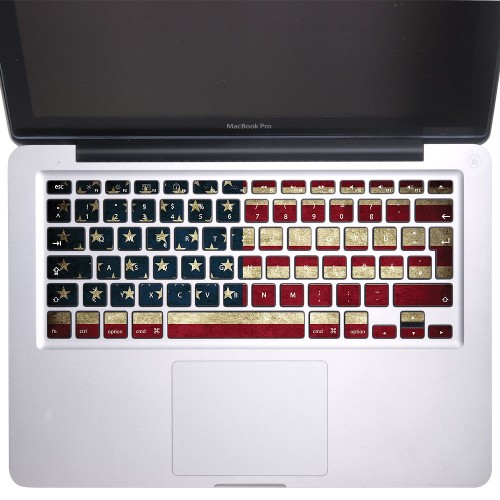 USA flag , United State of America  Keyboard Stickers for MacBook 